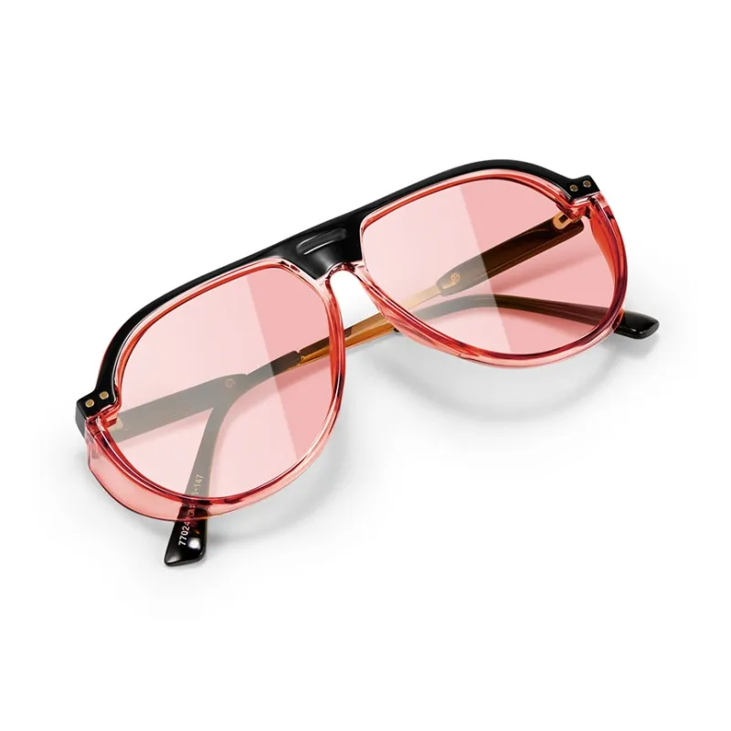 MUYKUY Injection Molding Irregular Shape Sunglasses Unisex-5