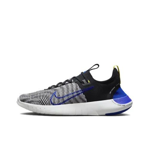 Nike Free RN Black Racer Blue