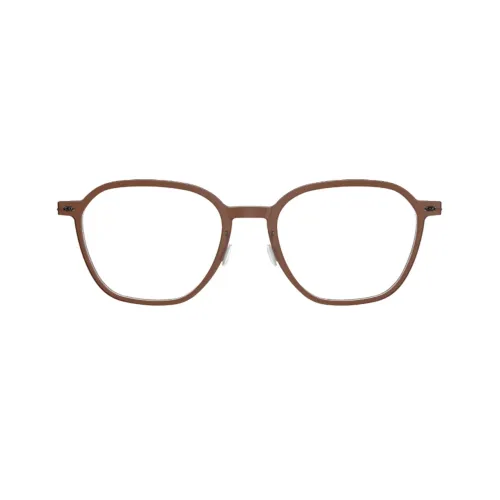 LINDBERG Titanium Irregular Shape Eyeglass Frames Unisex Blue
