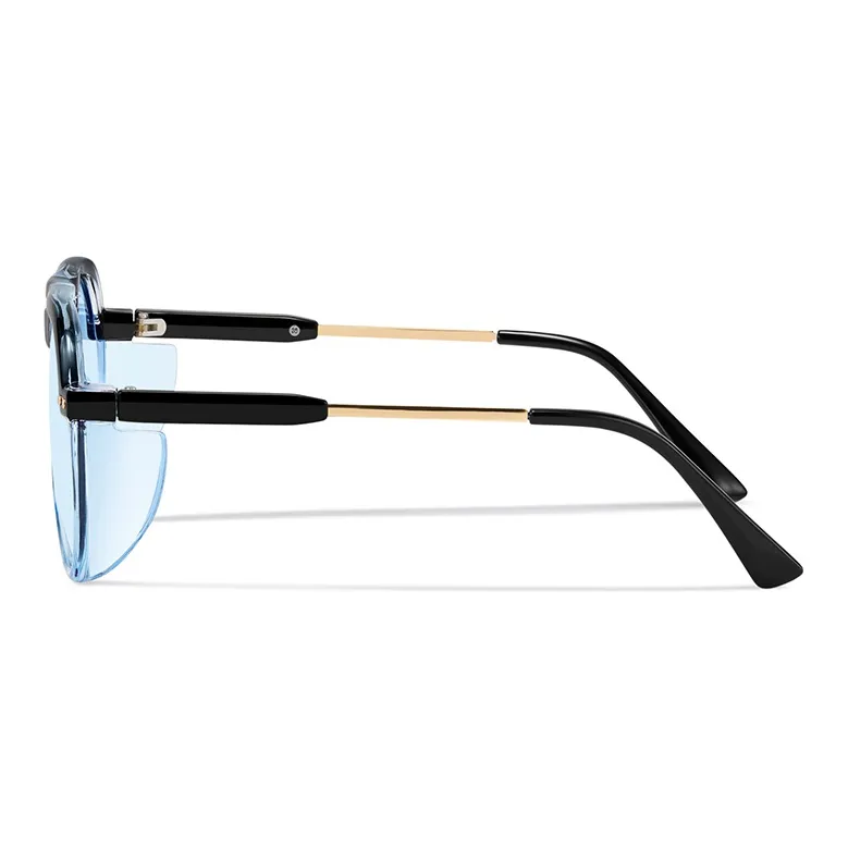MUYKUY Injection Molding Irregular Shape Sunglasses Unisex-11