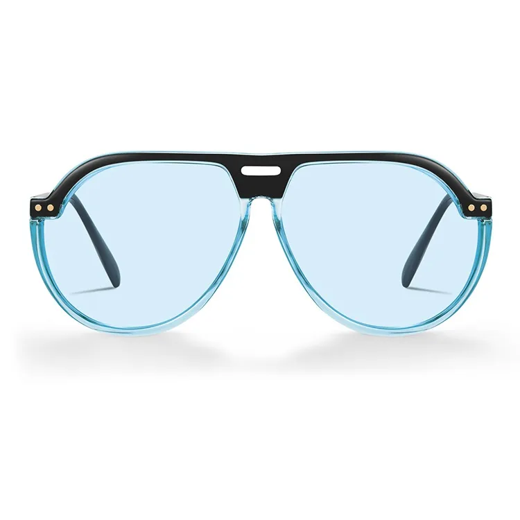MUYKUY Injection Molding Irregular Shape Sunglasses Unisex-10