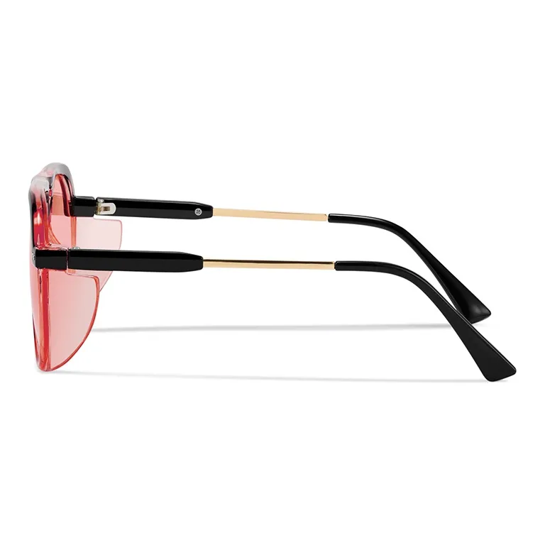 MUYKUY Injection Molding Irregular Shape Sunglasses Unisex-7