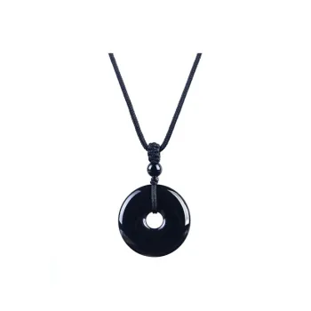 SUNFEEL Obsidian Necklaces Women's
