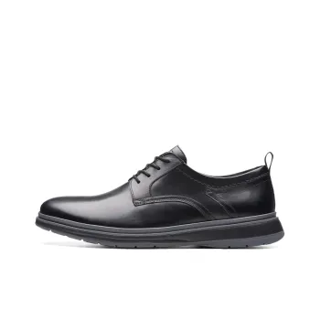 Clarks Chatri Series Casual Leather Shoes Men's Black