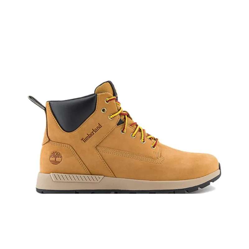 Timberland Abrasion Resistant High Top Outdoor Shoes Men's Wheat-1