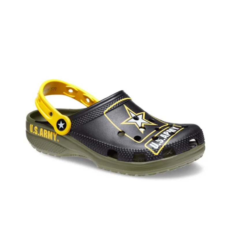 Crocs Classic Us Army Clogs 'Army Green'-3