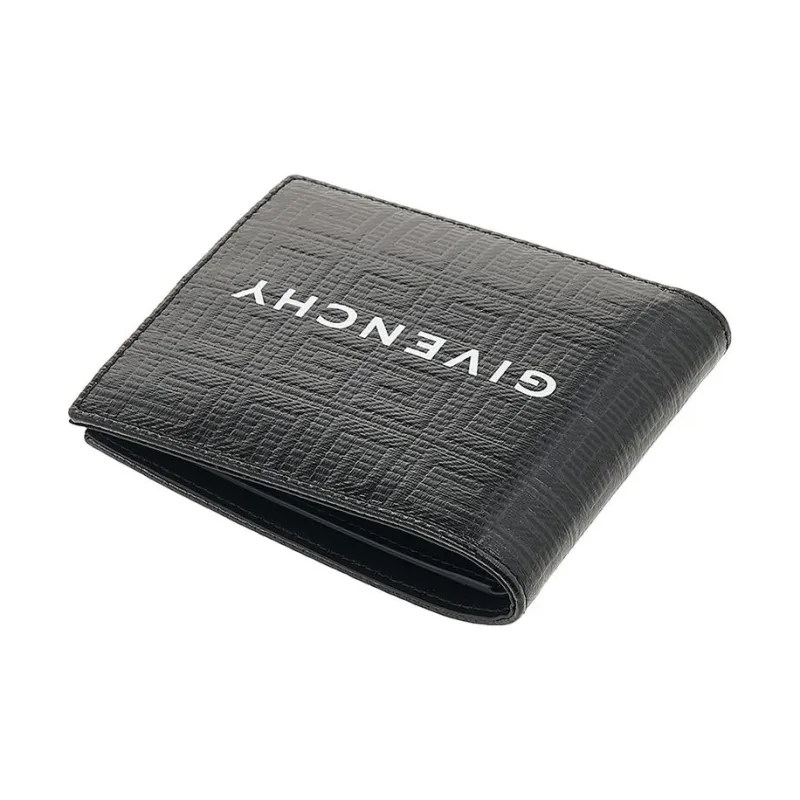 GIVENCHY 4G Leather Wallet Men's Black-2