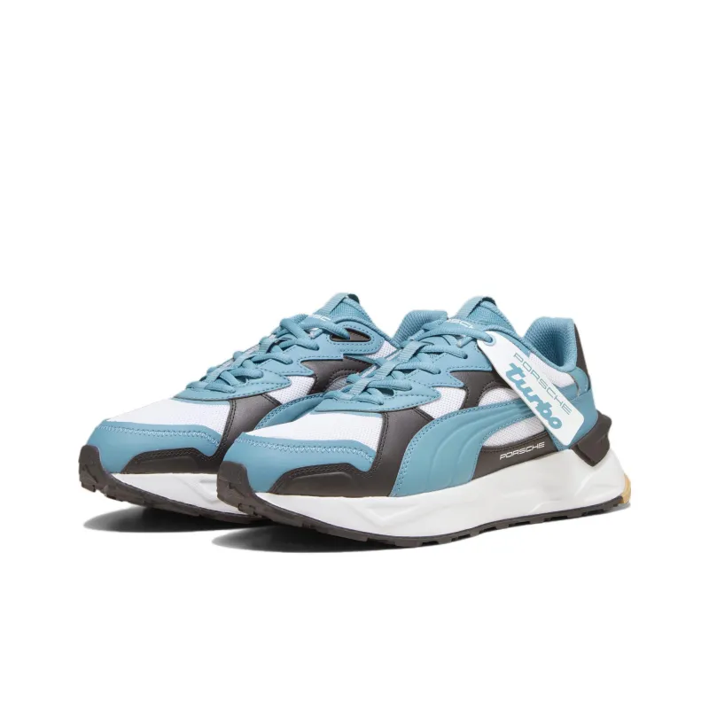 PUMA Porsche Legacy Mirage Cushioning Low-Top Casual Shoes Men's Blue White-2