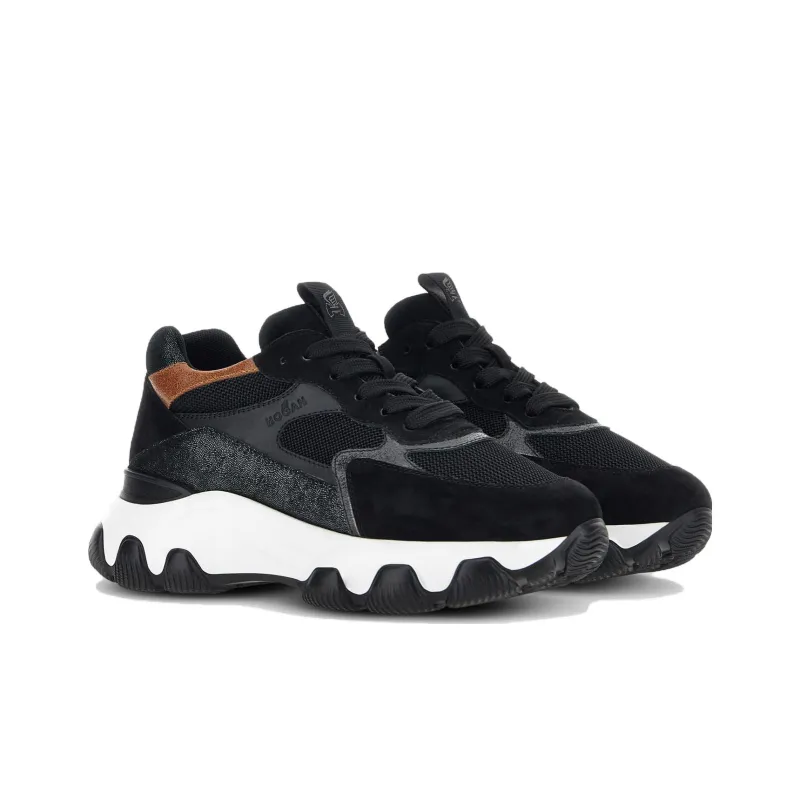 HOGAN Hyperactive Suede Sneakers-1