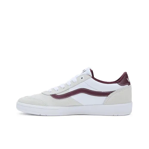 Vans Cruze Too ComfyCush Slip-Resistant Breathable Lightweight Low-Top Skateboard Shoes Unisex White Gray