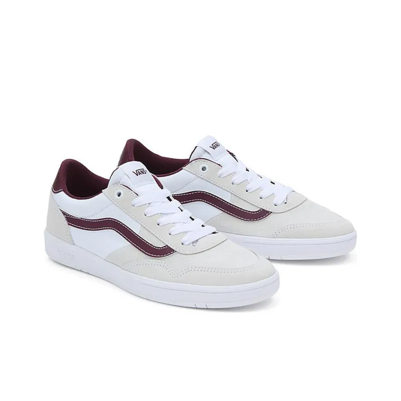 Vans Cruze Too ComfyCush Slip-Resistant Breathable Lightweight Low-Top Skateboard Shoes Unisex White Gray-2