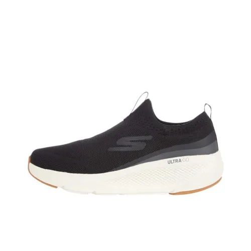 Skechers GO RUN Elevate Breathable Lightweight Low-Top Casual Shoes Men's Black