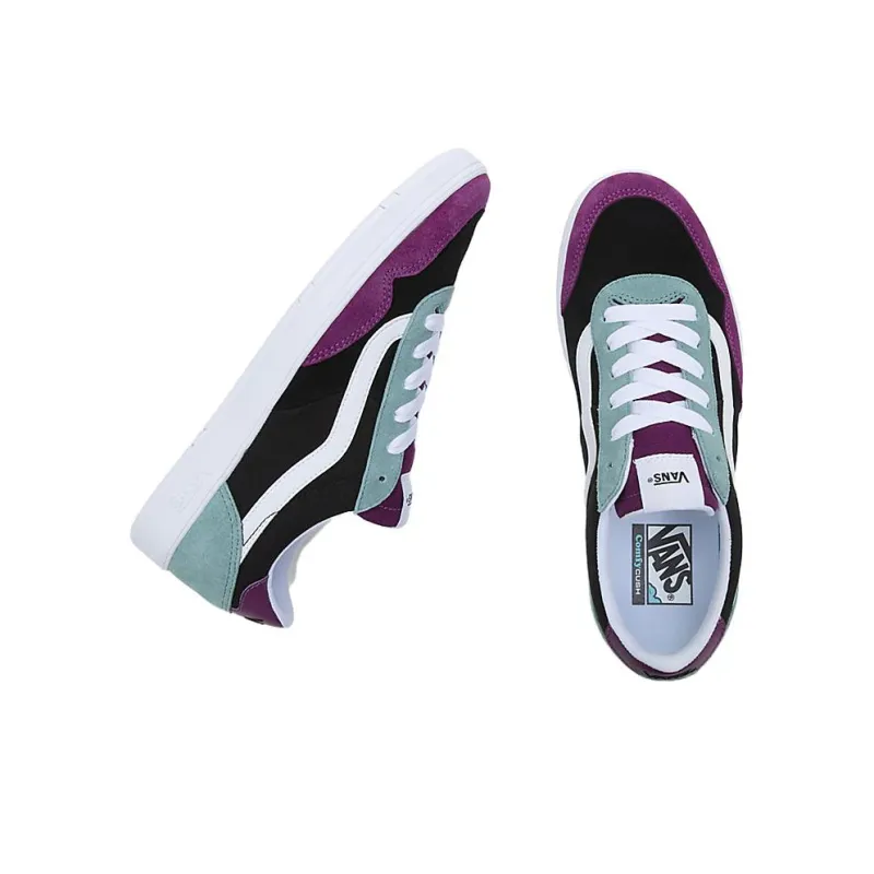 Vans Cruze Too Comfy Cush Slip-Resistant Breathable Lightweight Low-Top Skateboard Shoes Unisex Black Green-3