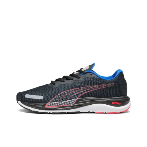 PUMA Bolsa Nitro 2 Shock Absorbers Slip Resistant, Abrasion Resistant, Lightweight Low Top Running cali Men's Black