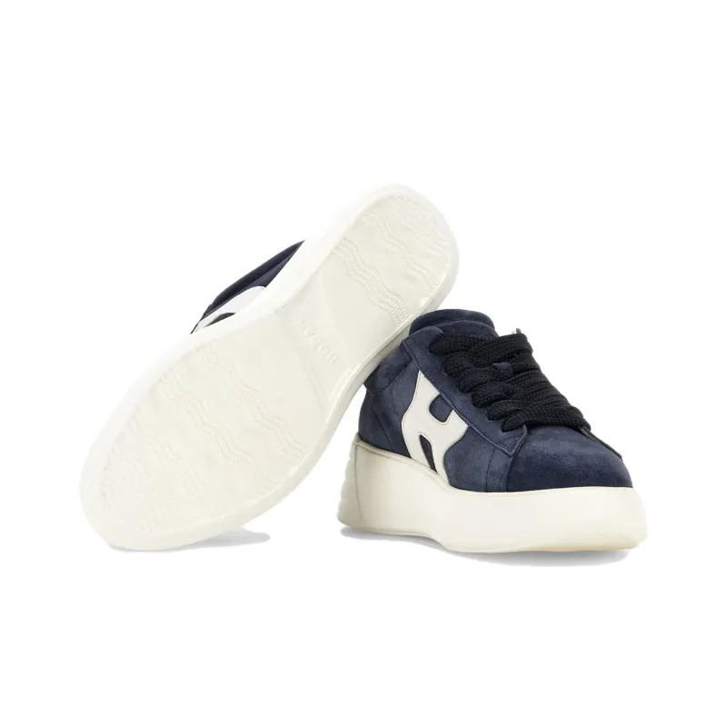 HOGAN Rebel H562 Suede Sneakers-4