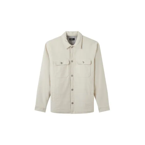 A.P.C Denim Jacket Men Off White