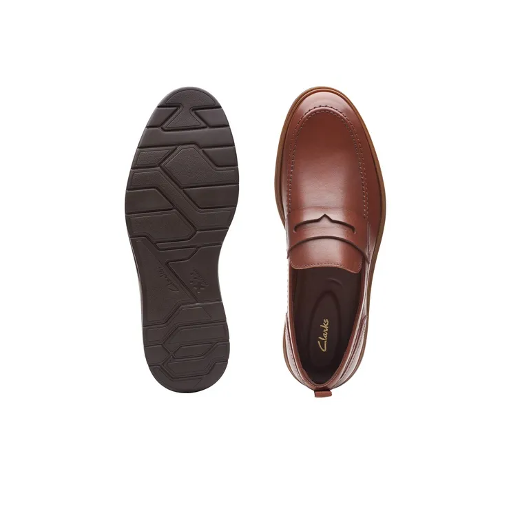 Clarks Loafers Men Tan-3