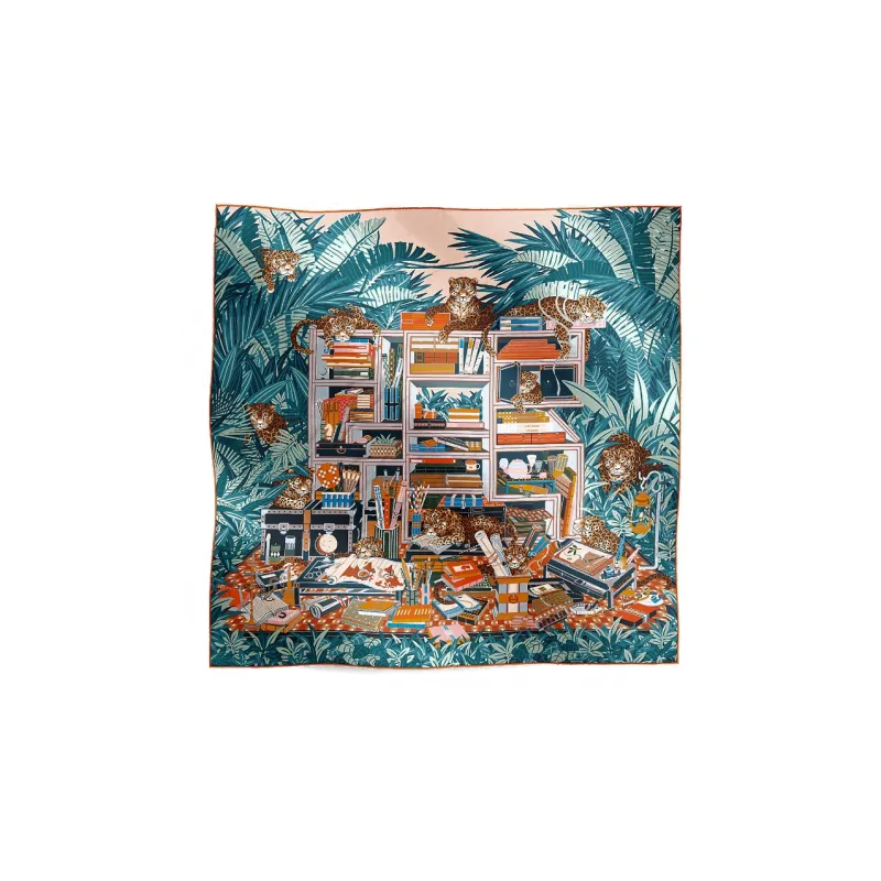 HERMES Silk Scarves Women's Multicolor-0