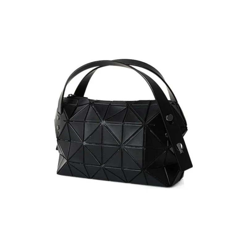 ISSEY MIYAKE SlashBoston PVC Boston Bag, One Shoulder Handbag Regular Unisex Black-2