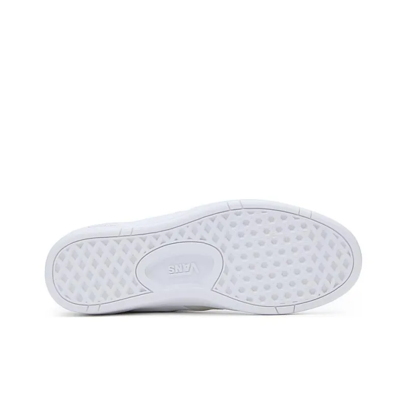 Vans Cruze Too ComfyCush Slip-Resistant Breathable Lightweight Low-Top Skateboard Shoes Unisex White Gray-4