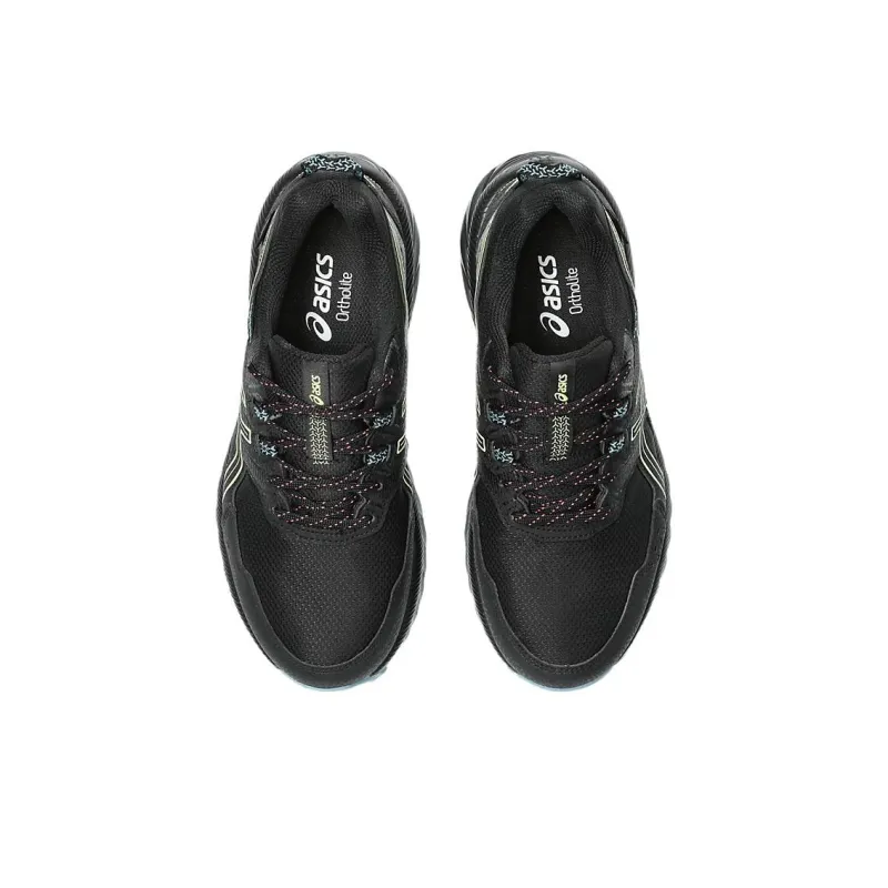 Asics Gel Venture 9 Waterproof 'Black Lime Green' Women's-4