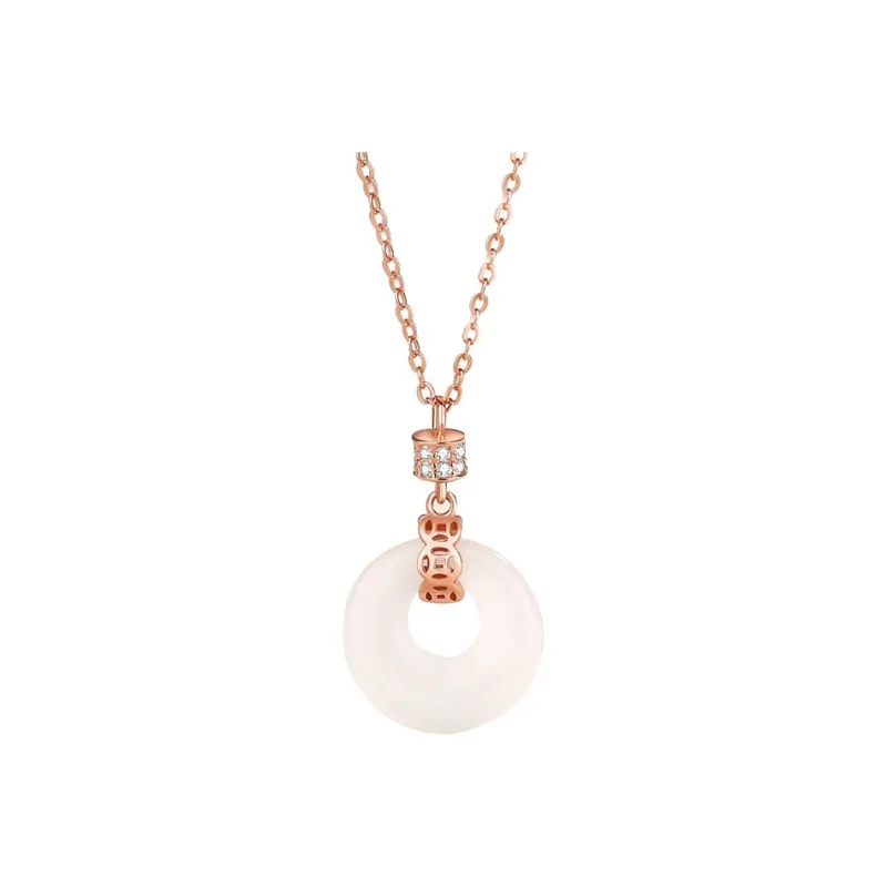 2801 Chalcedony Necklaces Women's-3