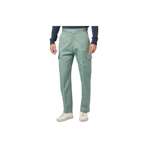 Paul Smith Casual Pants Men Gray Green