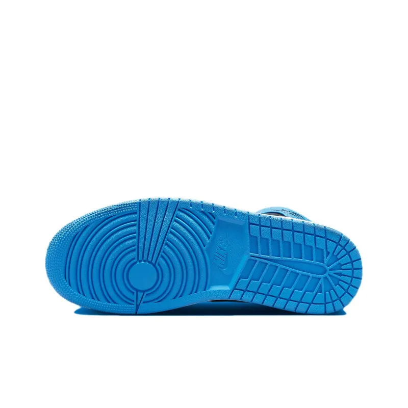 Jordan 1 Mid University Blue Black-5