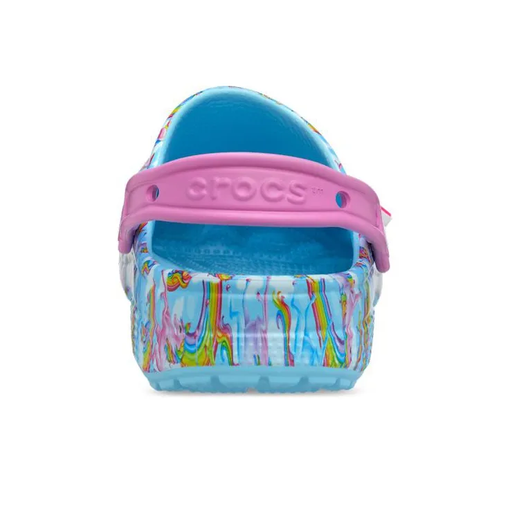 Crocs Classic X Lisa Frank Clogs 'Unicorns' Women's-5