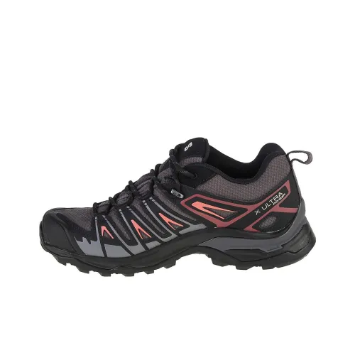 SALOMON X Ultra Pioneer Hiking / Trekking Shoes Women's Low-Top Gray