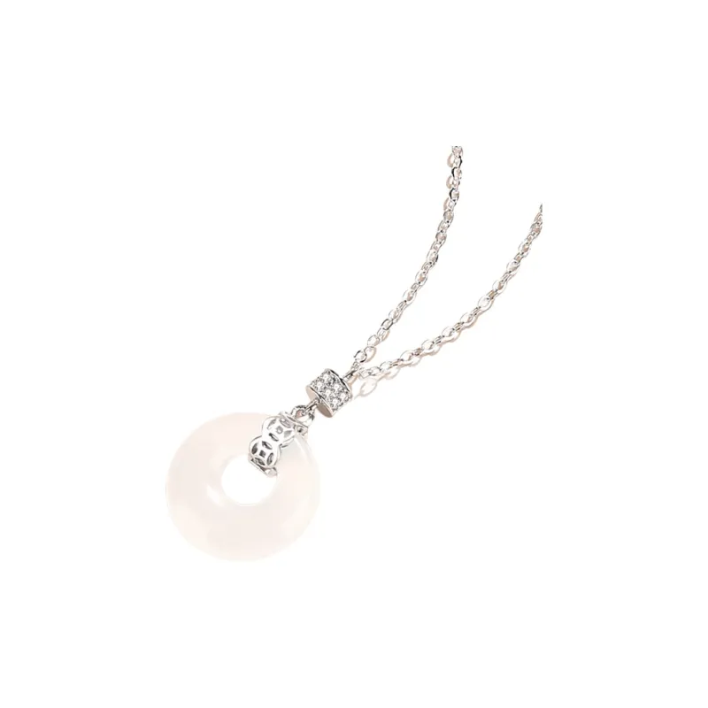 2801 Chalcedony Necklaces Women's-2
