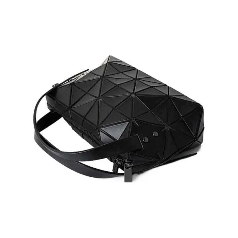 ISSEY MIYAKE SlashBoston PVC Boston Bag, One Shoulder Handbag Regular Unisex Black-6