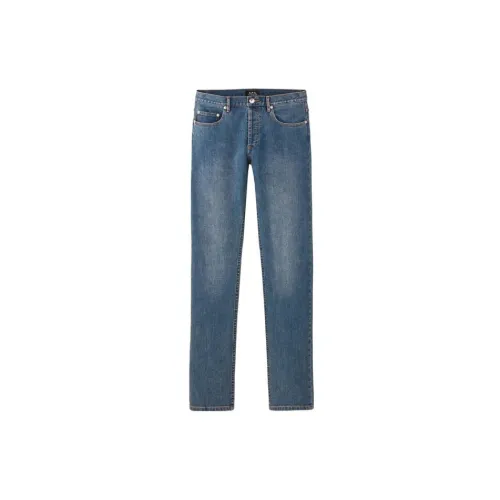 A.P.C Jeans Unisex IAI/Indigo Blue