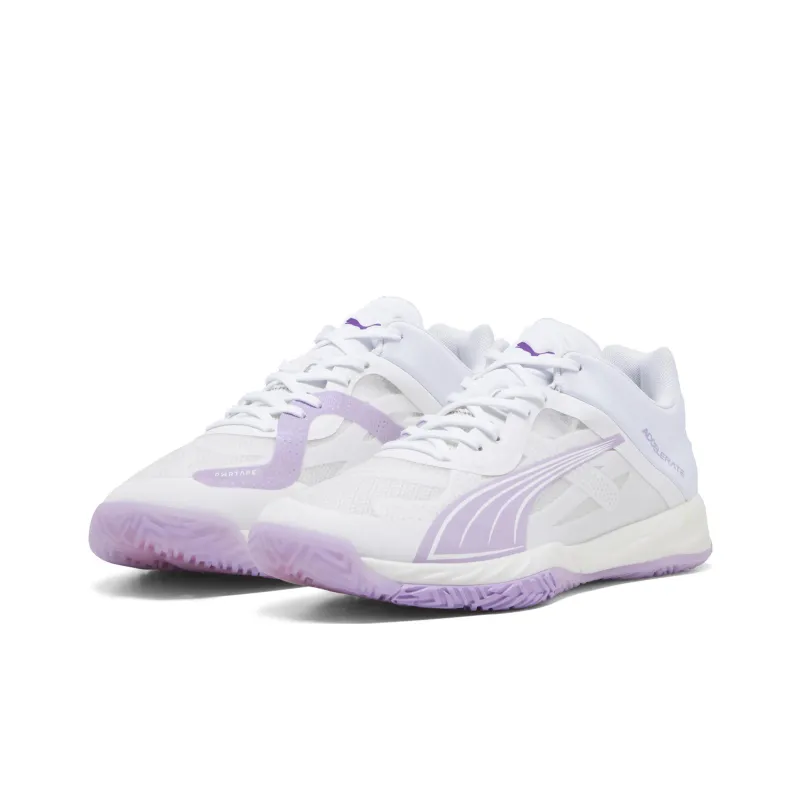 Puma Women's Accelerate Nitro SQD 'White Vivid Violet'-2