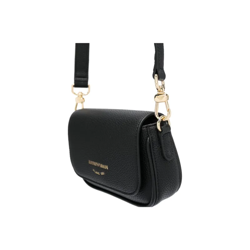 EMPORIO ARMANI Polyester Portable Crossbody Bag, Shoulder Bag Women's Black-2