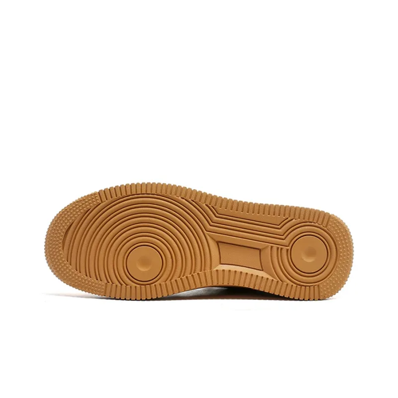 K bird Waterproof And Lightweight Low Top Skateboard Shoes Men's Wheat-4