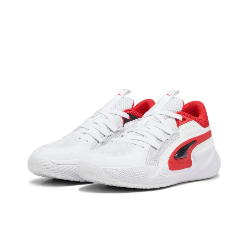 PUMA Court Rider Chaos 'White For All Time Red'-4