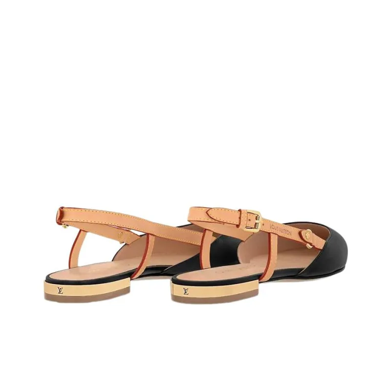LOUIS VUITTON Blossom Women's Casual Shoes Women's Black-4