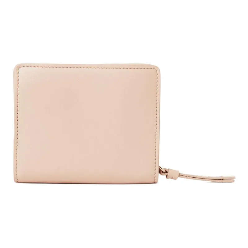 Chloe Bright Calfskin Wallet Women's Pink-1