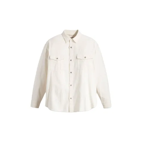 Levis SilverTab Series Shirts Men Off White