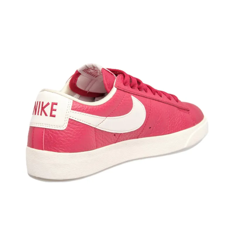 Nike Blazer Low Premium Slip-Resistant Coverage Low-Top Skateboard Shoes Women's Red White-3