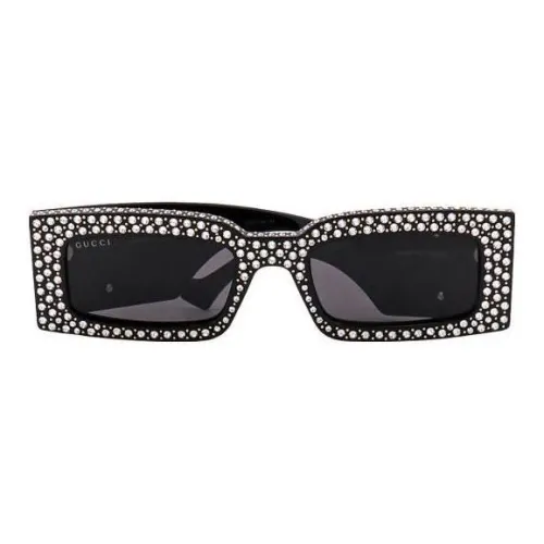 GUCCI Rectangular Frame Sunglasses
