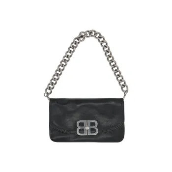 Balenciaga Flap Bb Soft Medium Shoulder Bag