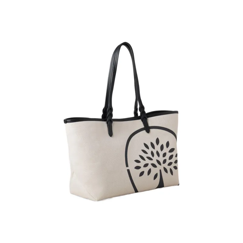 Mulberry Canvas Tote Logo-print Bag-1