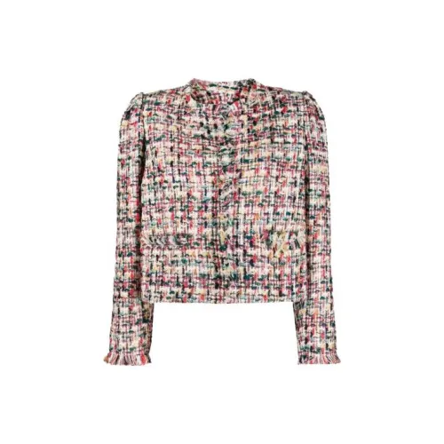 ISABEL MARANT Frayed Tweed Jacket