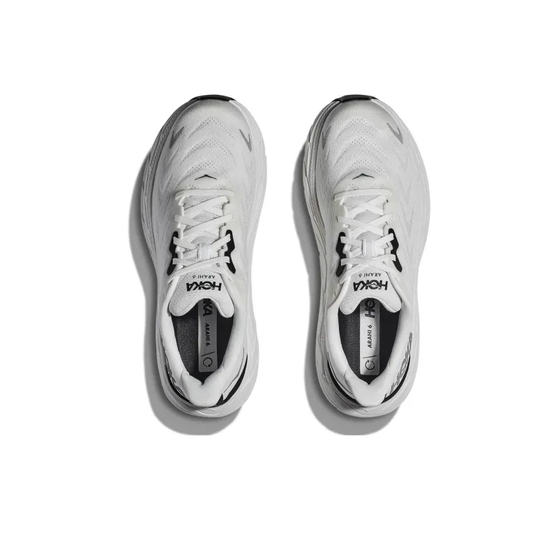 HOKA ONE ONE Arahi 6 2E Wide 'Champagne White'-2
