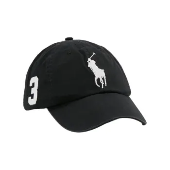 Polo Ralph Lauren Cotton Baseball Caps Men's Black