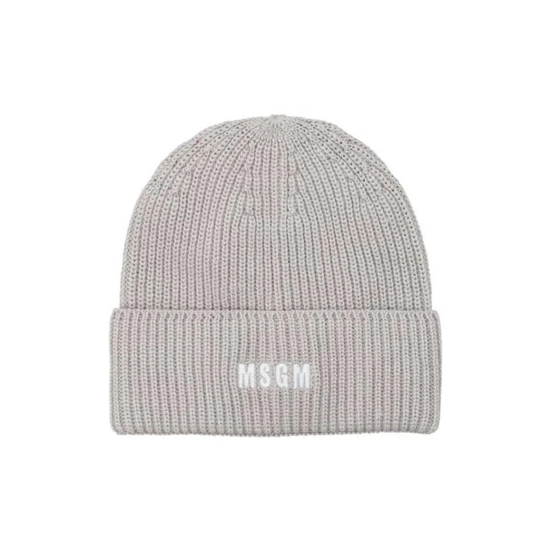 MSGM Baseball Caps Men Gray-0