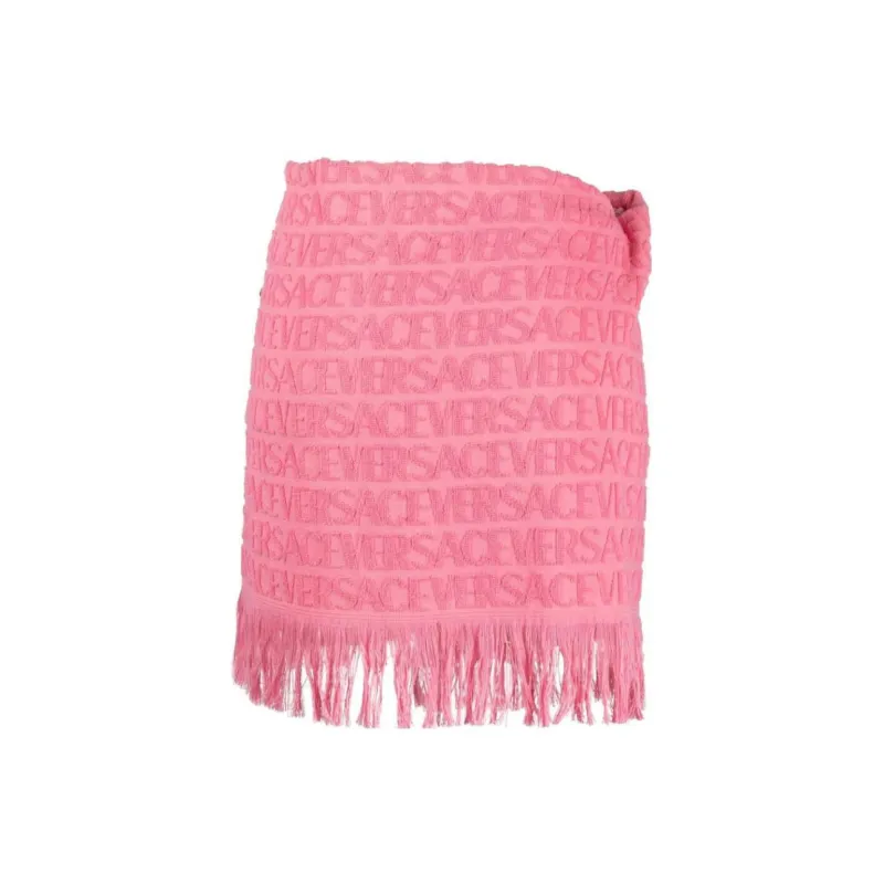 VERSACE Casual Short Skirts Women's Pink-1