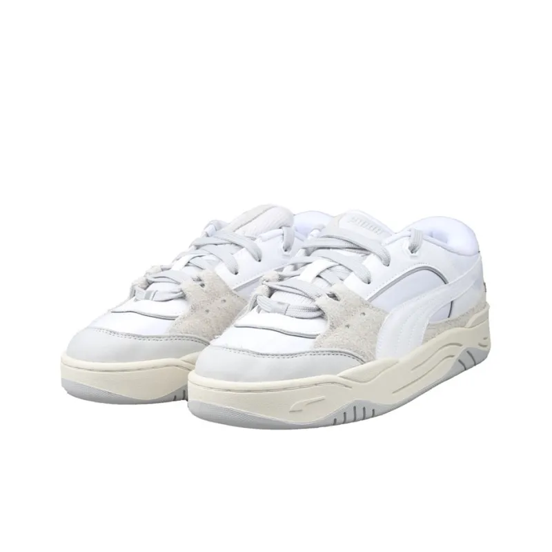 Puma 180 Leather White Cool Light Grey-2